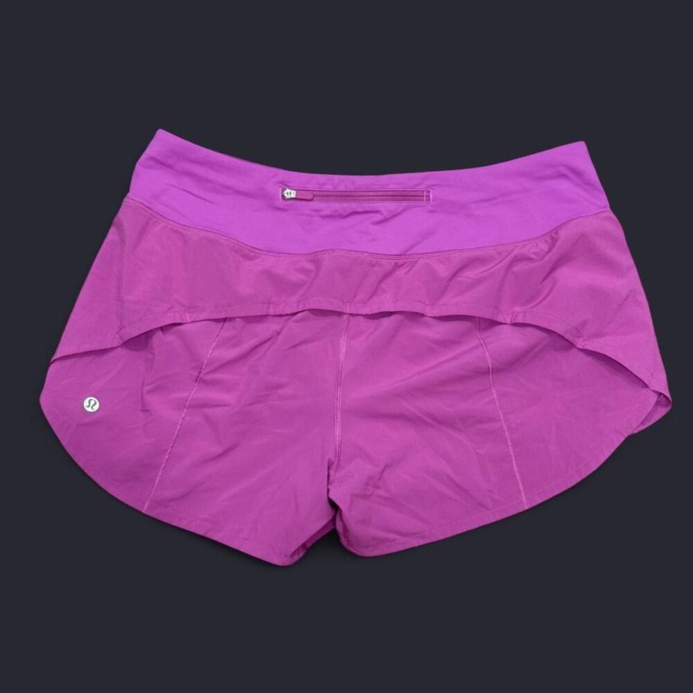 Lululemon Speed Up Shorts - Vivid Plum | Size 10 | 4" Inseam | Mid-rise - Picture 2 of 4